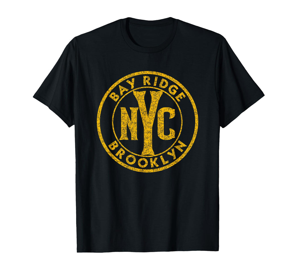 Bay Ridge Brooklyn Nyc Circle Sign T-Shirt - Graphic Print for Adults - T-Shirt, Sweatshirt, Hoodie