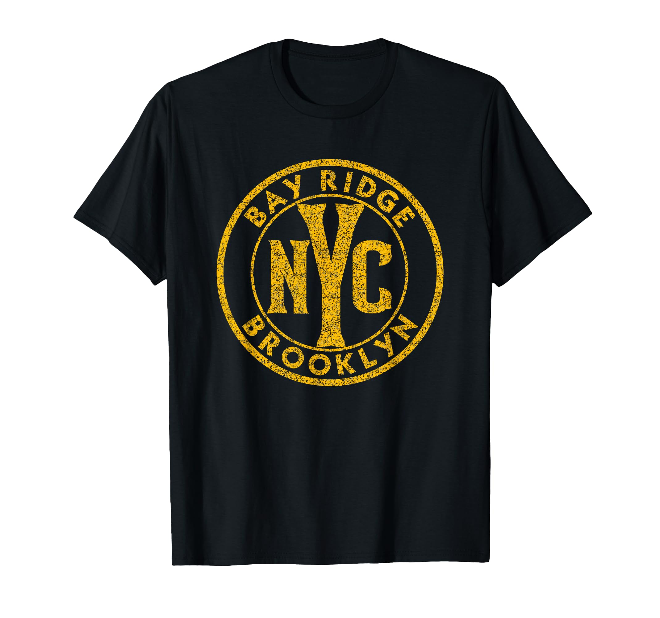 Bay Ridge Brooklyn Nyc Circle Sign T-Shirt - Graphic Print for Adults - T-Shirt, Sweatshirt, Hoodie