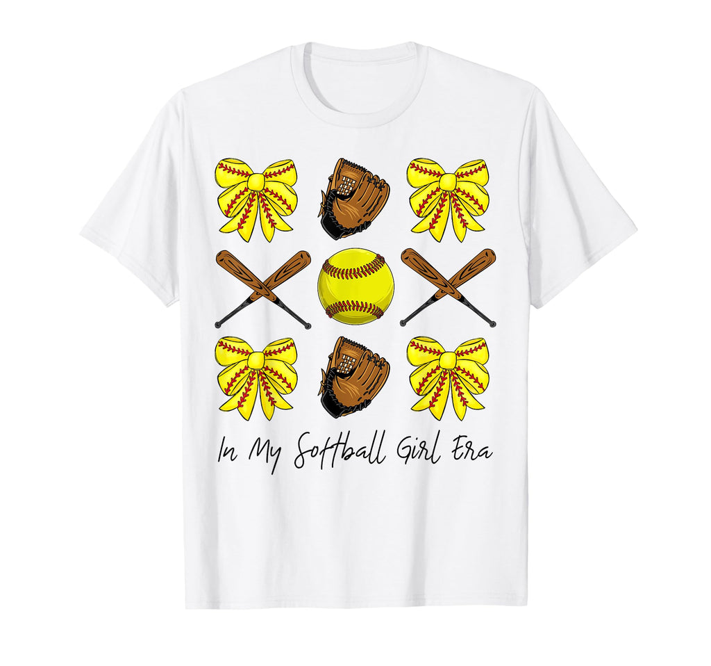 My Softball Mom Era Life Game Day Vibes T-Shirt - Graphic Print for Adults - T-Shirt, Sweatshirt, Hoodie