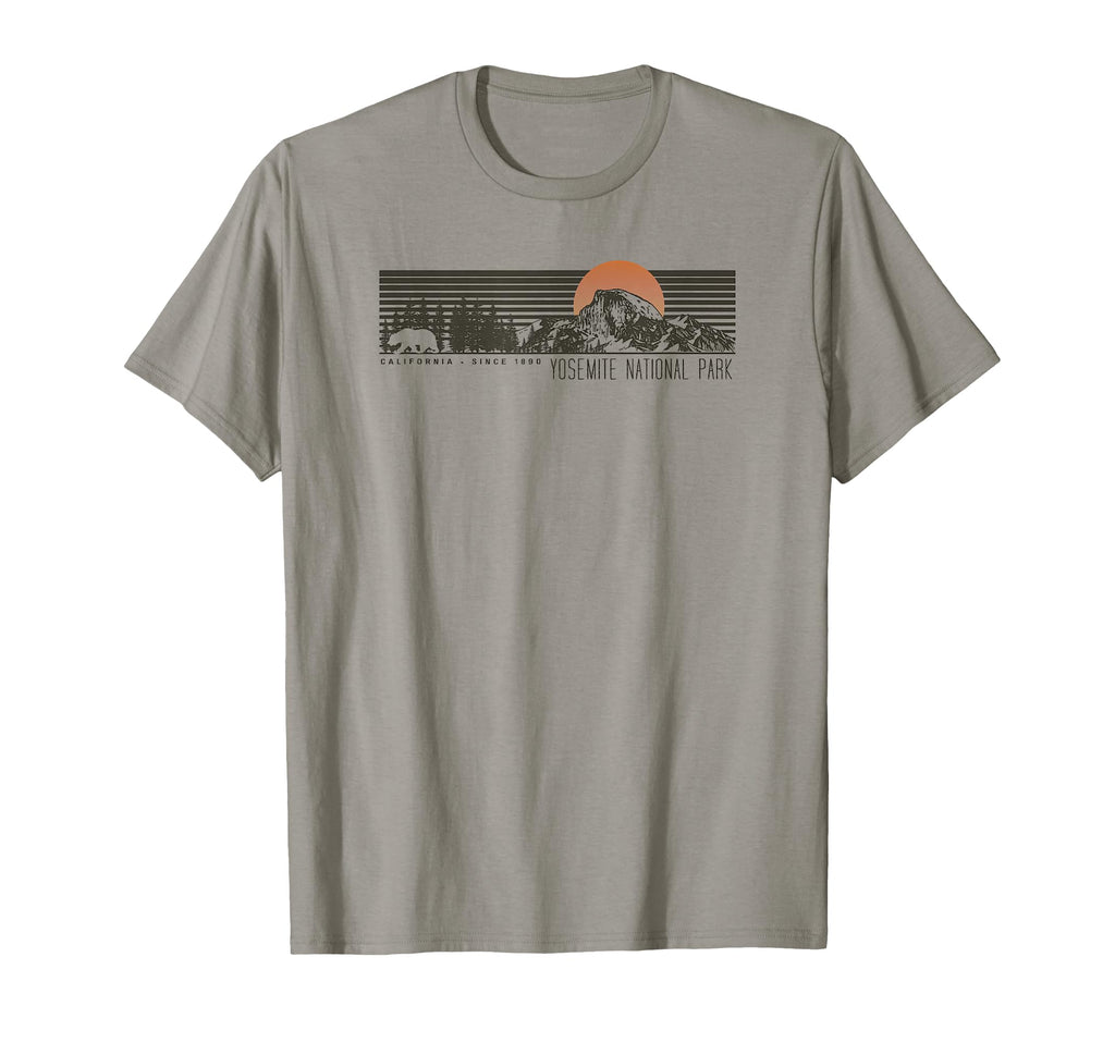 Yosemite National Park Half Dome T-Shirt - Fun Novelty Design Unisex - T-Shirt, Sweatshirt, Hoodie