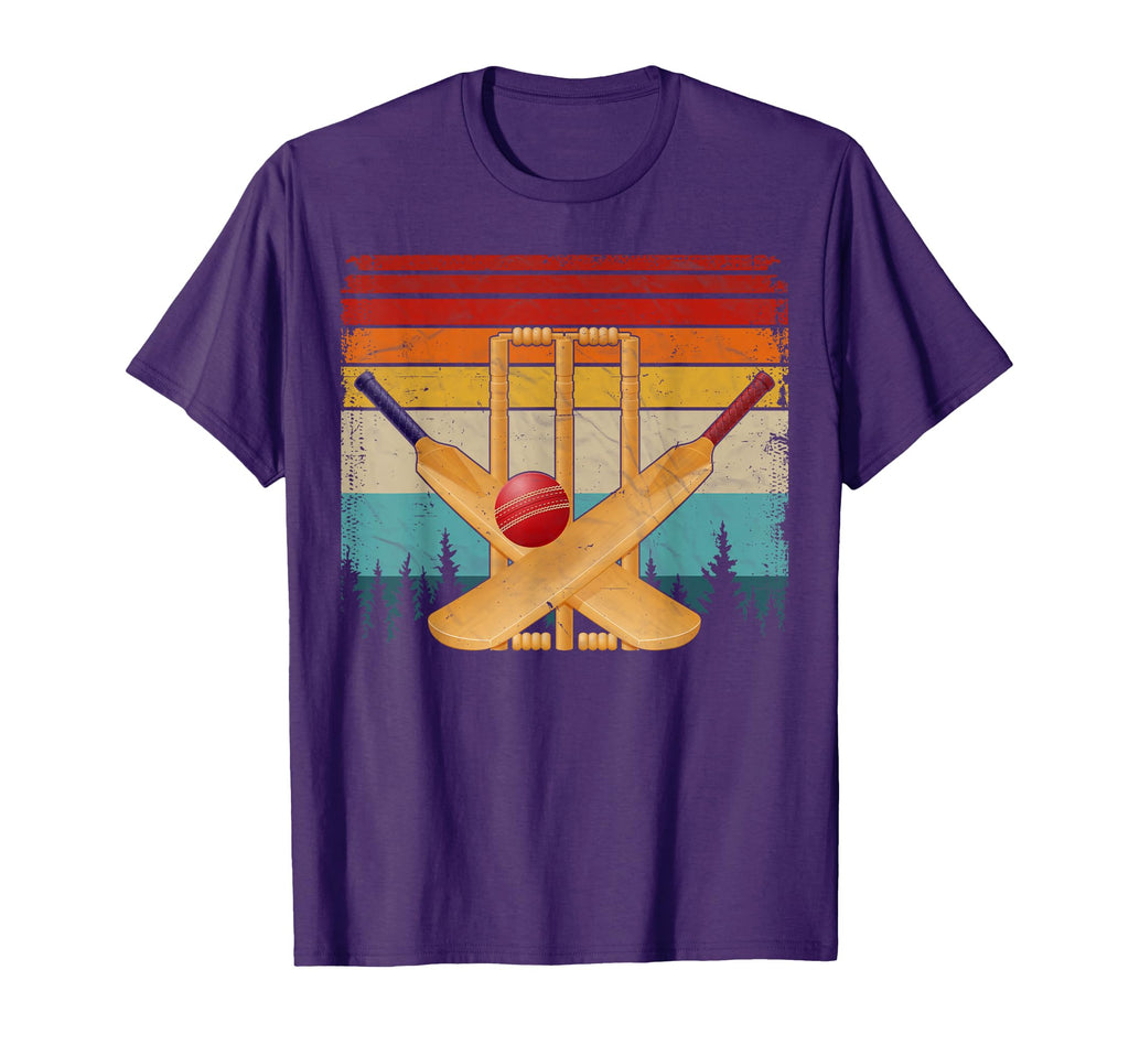 Cricket Sports Distressed Cricket T-Shirt - Novelty Apparel for Adults - T-Shirt, Sweatshirt, Hoodie
