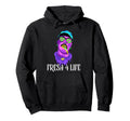 Fresh 4 Life 90S Hip Hop Old School Hoodie - Novelty Apparel for Adults - T-Shirt, Sweatshirt, Hoodie