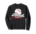Baseball Step Dad Baseball Player Sweatshirt - Fun Novelty Design Unisex - T-Shirt, Sweatshirt, Hoodie
