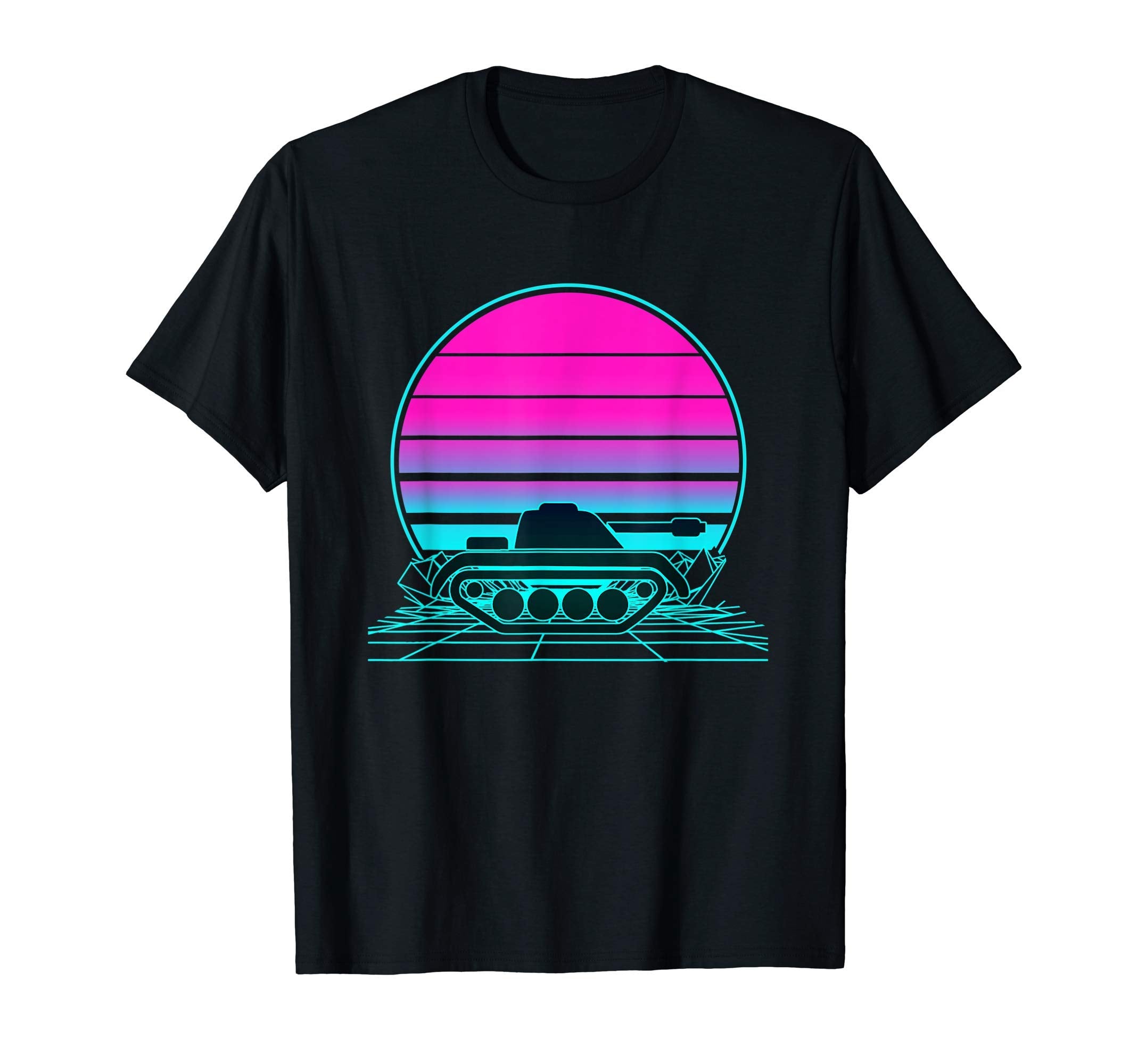 Sunset Tank T-Shirt - Unique Graphic Unisex - T-Shirt, Sweatshirt, Hoodie
