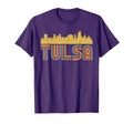 Tulsa Oklahoma Skyline T-Shirt - Custom Art Print Unisex - T-Shirt, Sweatshirt, Hoodie