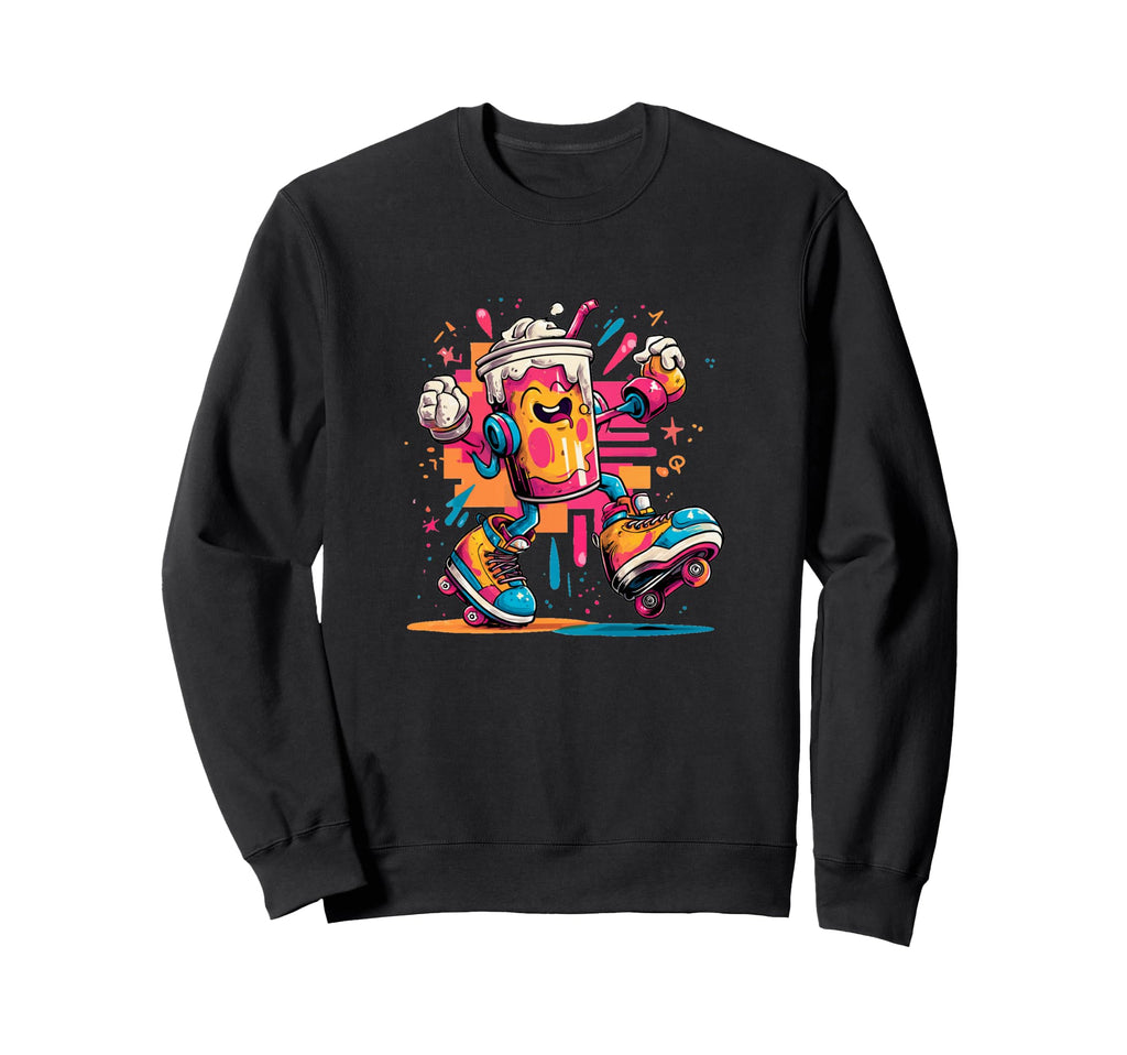 Pretty Colors And Disco Milkshake Sweatshirt - Aesthetic Graphic Men Women - T-Shirt, Sweatshirt, Hoodie