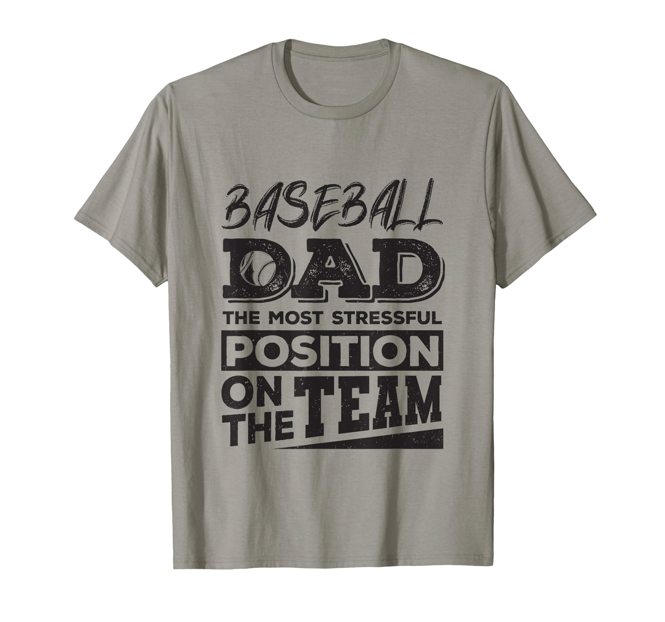 Baseball Dad Baseball Lover T-Shirt - Casual Everyday Wear Unisex - T-Shirt, Sweatshirt, Hoodie