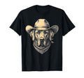 Great Dane Dog Cowboy Hat Bandana T-Shirt - Casual Everyday Wear Unisex - T-Shirt, Sweatshirt, Hoodie
