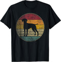 Vizsla Dog Pet Vintage Distressed Retro Style - Adult & Kids T-Shirts, Sweatshirts & Hoodies apparel design preview 1