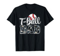 T Ball Dad Family Camo Game Day T-Shirt - Casual Everyday Wear Unisex - T-Shirt, Sweatshirt, Hoodie