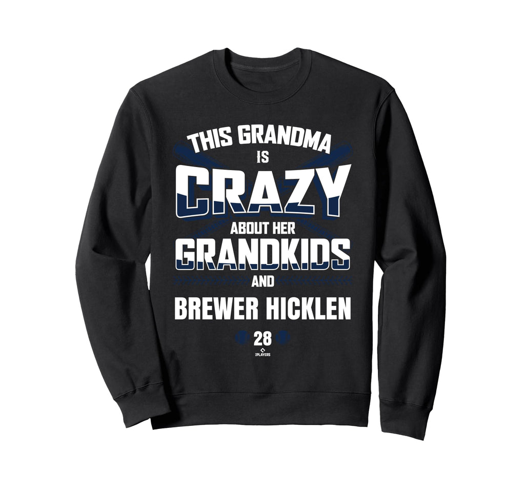 Grandma Crazy Brewer Hicklen Sweatshirt - Fun Novelty Design Men Women - T-Shirt, Sweatshirt, Hoodie