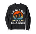 I Am Not Oldschool I Am Cassette Tapes Sweatshirt - Minimalist Print Unisex - T-Shirt, Sweatshirt, Hoodie