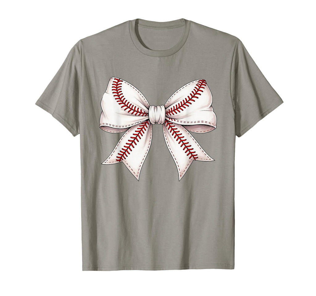 Baseball Bow Mothers Day Baseball T-Shirt - Streetwear Style for Adults - T-Shirt, Sweatshirt, Hoodie