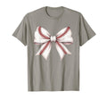 Baseball Bow Mothers Day Baseball T-Shirt - Streetwear Style for Adults - T-Shirt, Sweatshirt, Hoodie
