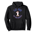Lil Sis Rookie 1St Birthday Baseball Hoodie - Minimalist Print for Adults - T-Shirt, Sweatshirt, Hoodie