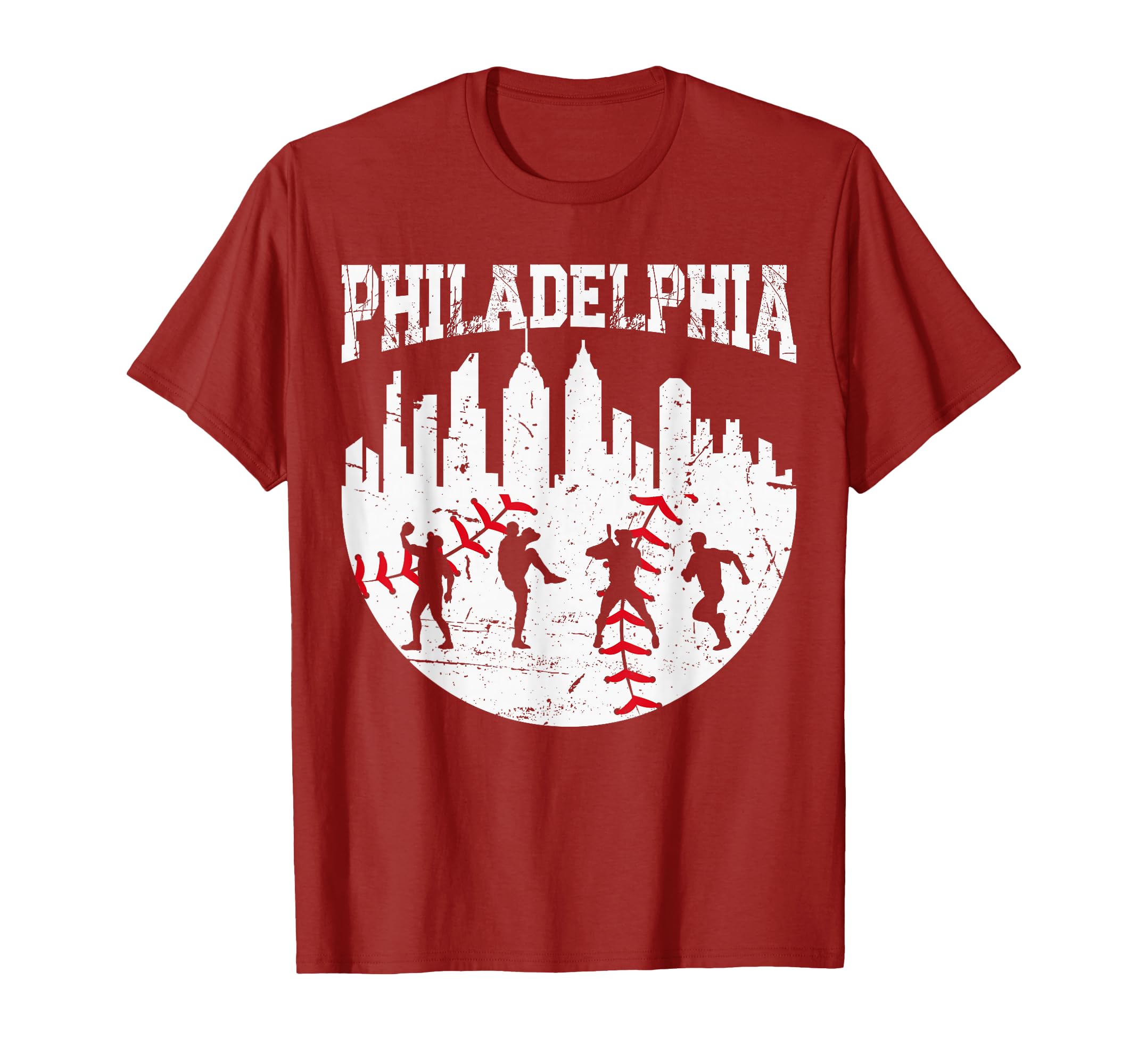 Philadelphia Skyline Philly T-Shirt - Casual Everyday Wear for Adults - T-Shirt, Sweatshirt, Hoodie