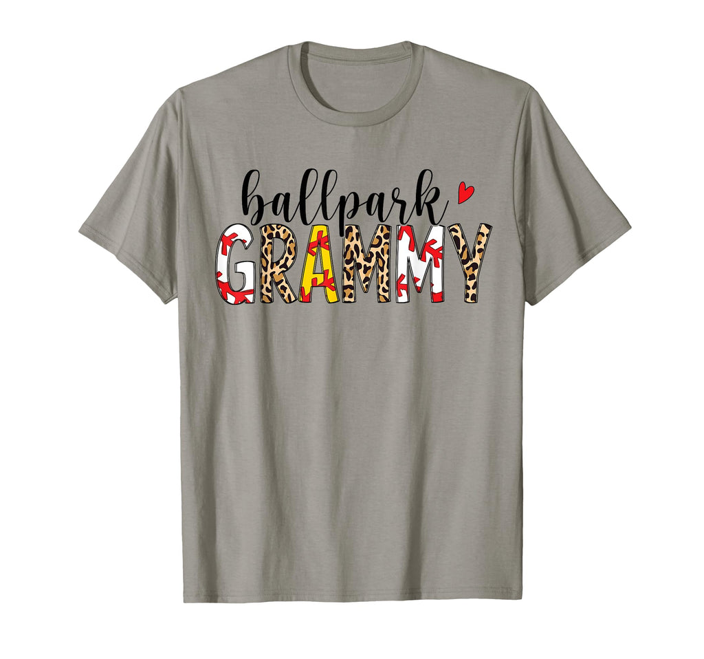 Leopard Ballpark Grammy Baseball T-Shirt - Graphic Print for Adults - T-Shirt, Sweatshirt, Hoodie