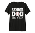 Class 2027 Baseball Dad Senior T-Shirt - Custom Art Print for Adults - T-Shirt, Sweatshirt, Hoodie