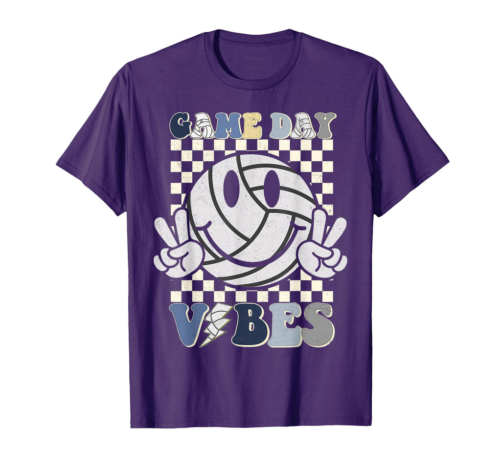 Volleyball Game Day Vibes Funny T-Shirt - Casual Everyday Wear for Adults - T-Shirt, Sweatshirt, Hoodie