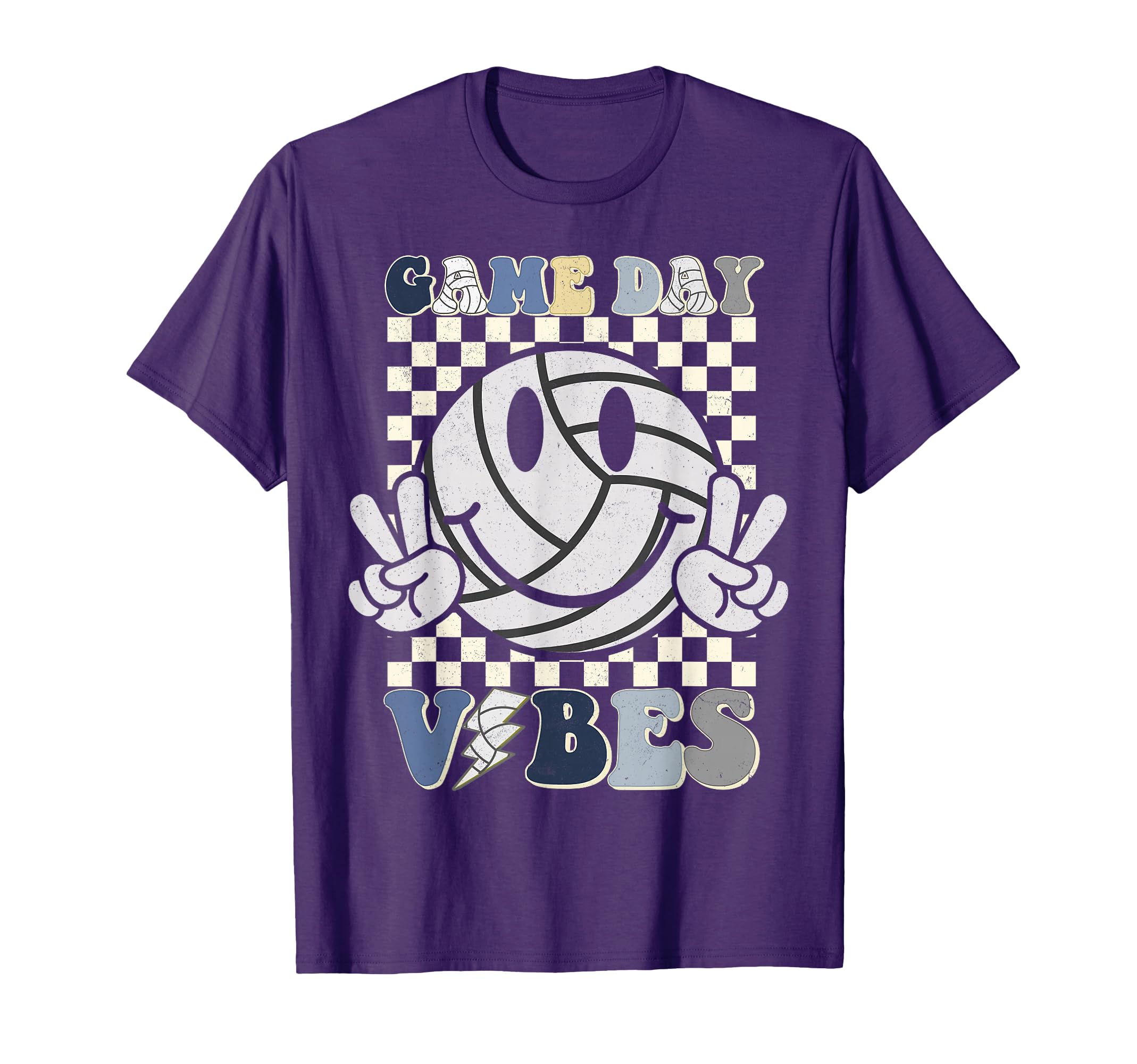 Volleyball Game Day Vibes Funny T-Shirt - Casual Everyday Wear for Adults - T-Shirt, Sweatshirt, Hoodie
