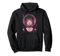 Goth Grunge Demon Anime Waifu Horror Alt Hoodie - Aesthetic Graphic Unisex - T-Shirt, Sweatshirt, Hoodie