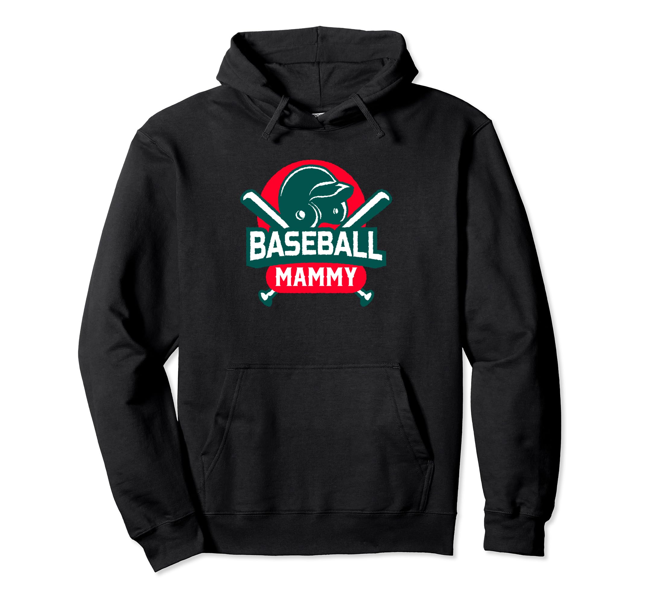 Baseball Mammy Baseball Player Hoodie - Casual Everyday Wear for Adults - T-Shirt, Sweatshirt, Hoodie
