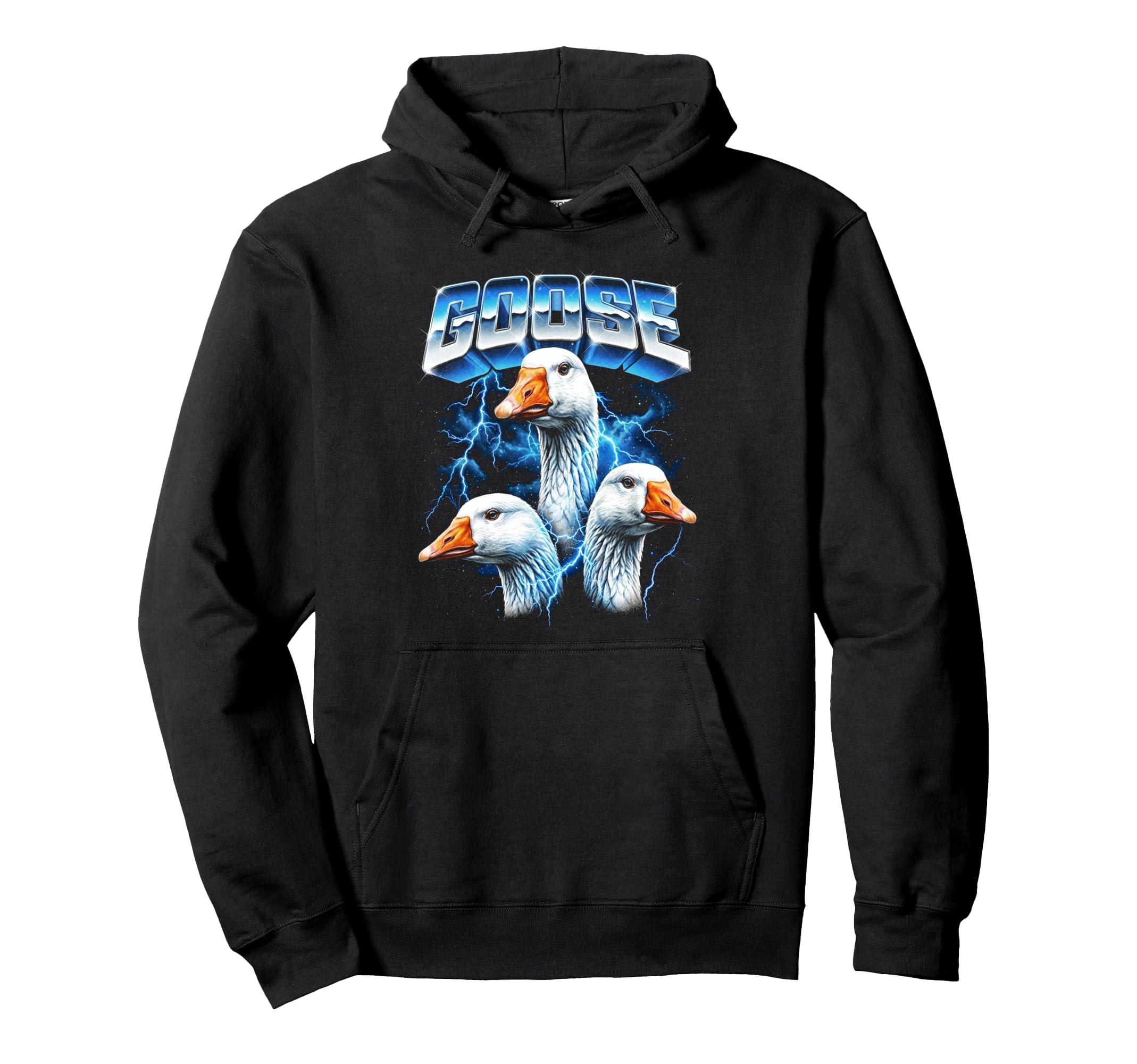 Goose 80S Funny Goose Lover 90S Hoodie - Aesthetic Graphic Unisex - T-Shirt, Sweatshirt, Hoodie