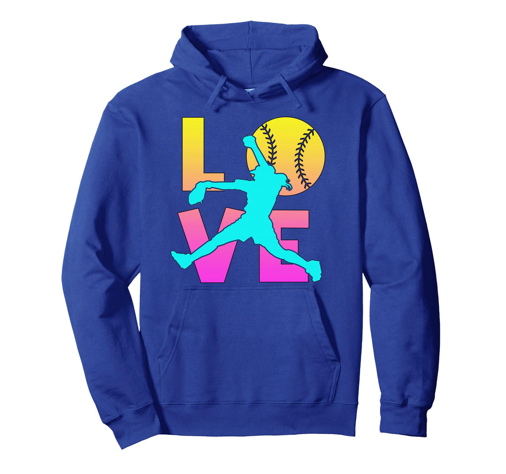 I Love Softball Teen Mom Tees Hoodie - Custom Art Print Men Women - T-Shirt, Sweatshirt, Hoodie