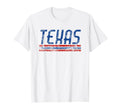 Texas Weathered Stripe Throwback T-Shirt - Unique Graphic Men Women - T-Shirt, Sweatshirt, Hoodie