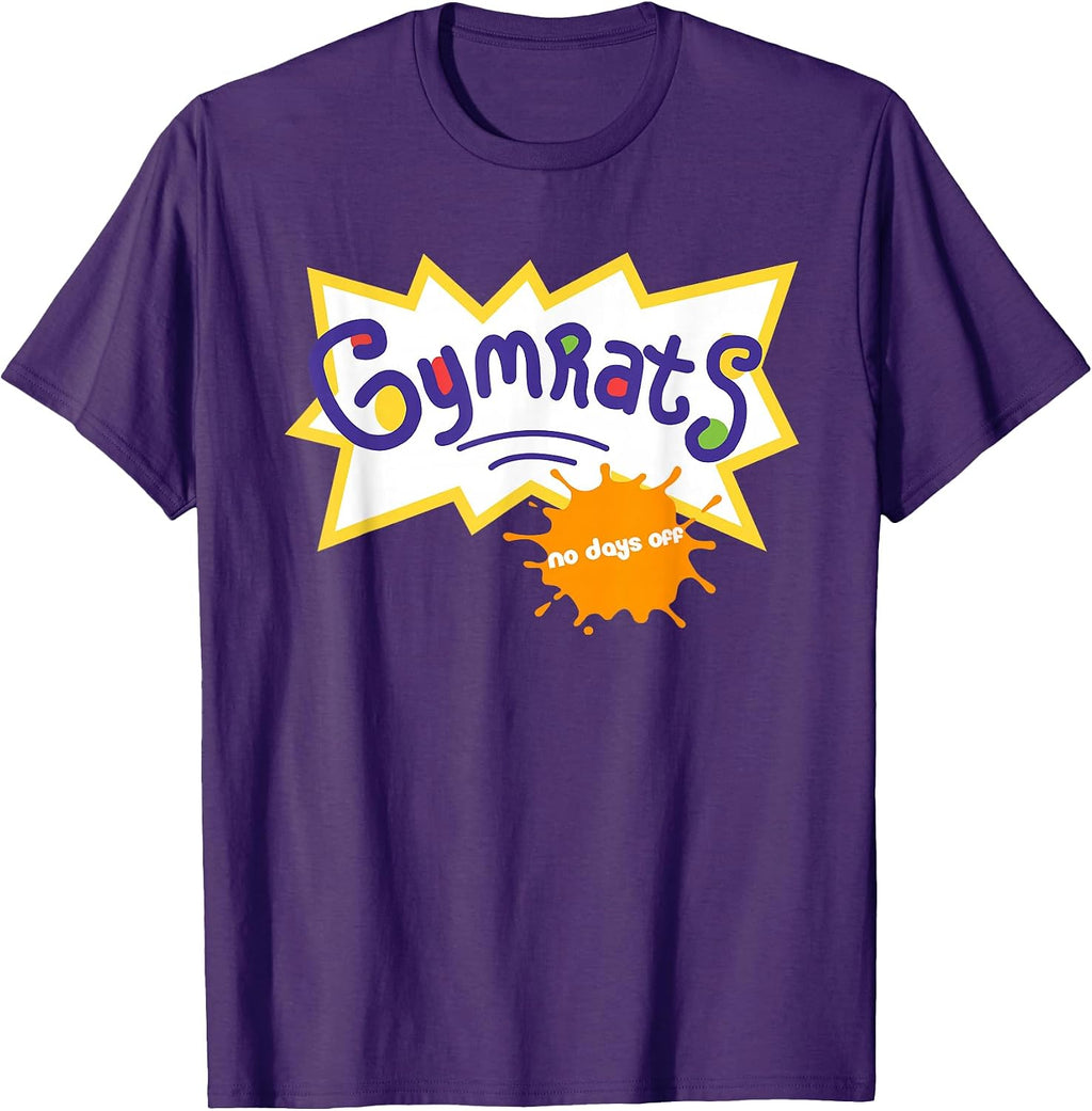 Gymrats: Retro 90's TV Style Workout Gifts - Adult & Kids T-Shirts, Sweatshirts & Hoodies apparel design preview 1