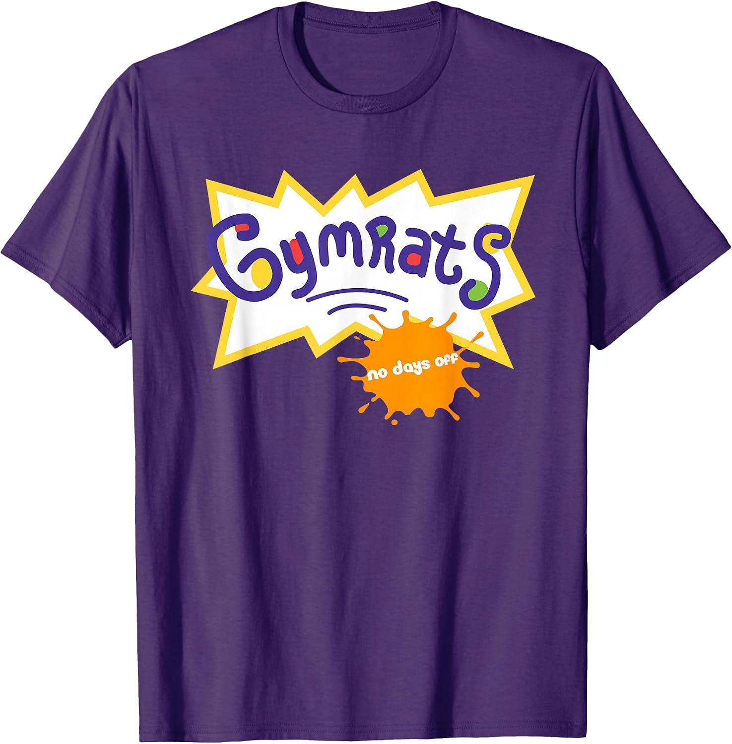 Gymrats: Retro 90's TV Style Workout Gifts - Adult & Kids T-Shirts, Sweatshirts & Hoodies apparel design preview 1