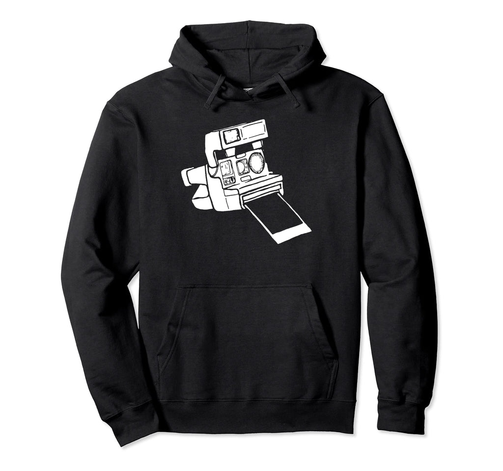 Instant Camera Eighties Photography Hoodie - Novelty Apparel Men Women - T-Shirt, Sweatshirt, Hoodie