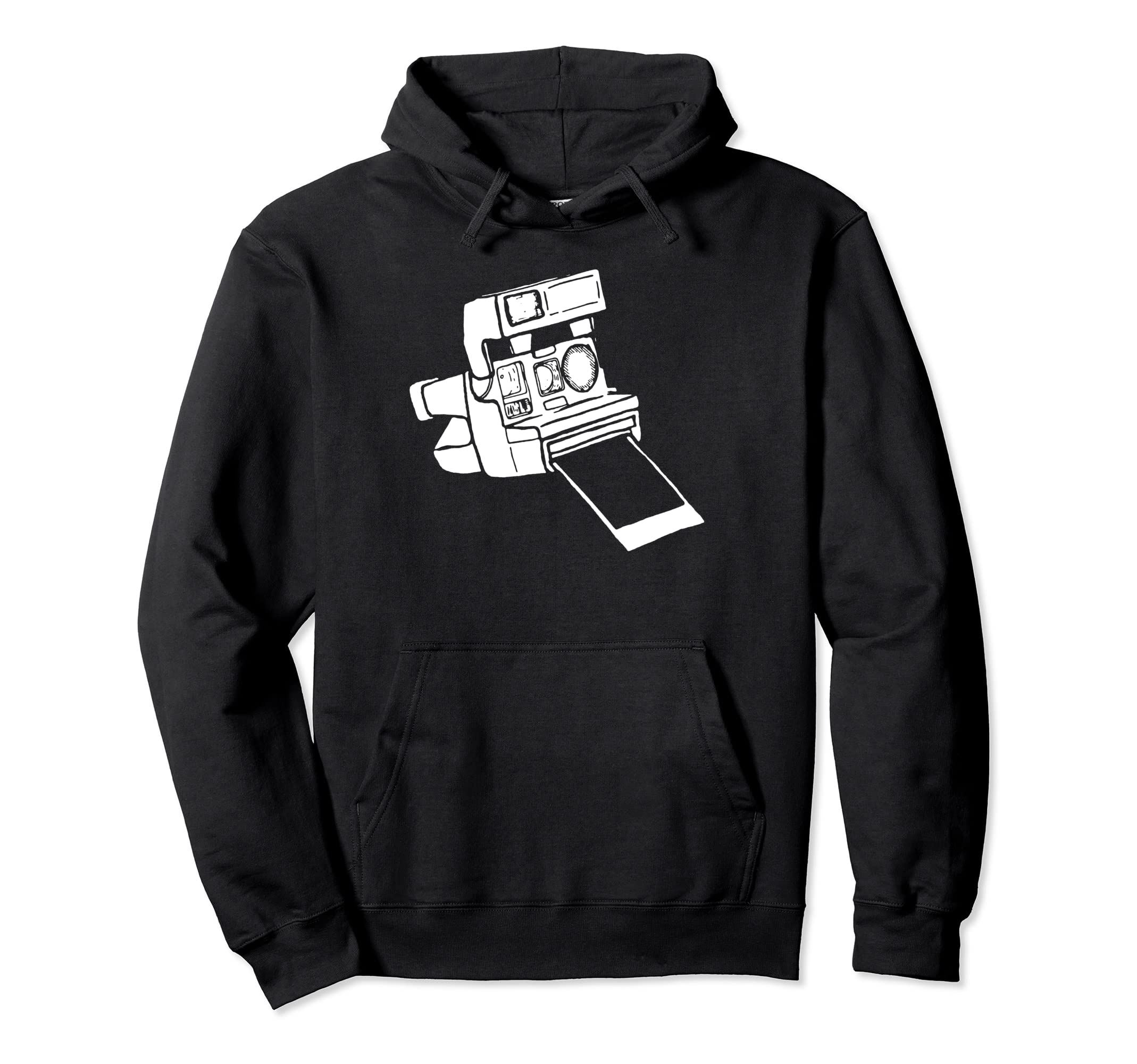 Instant Camera Eighties Photography Hoodie - Novelty Apparel Men Women - T-Shirt, Sweatshirt, Hoodie