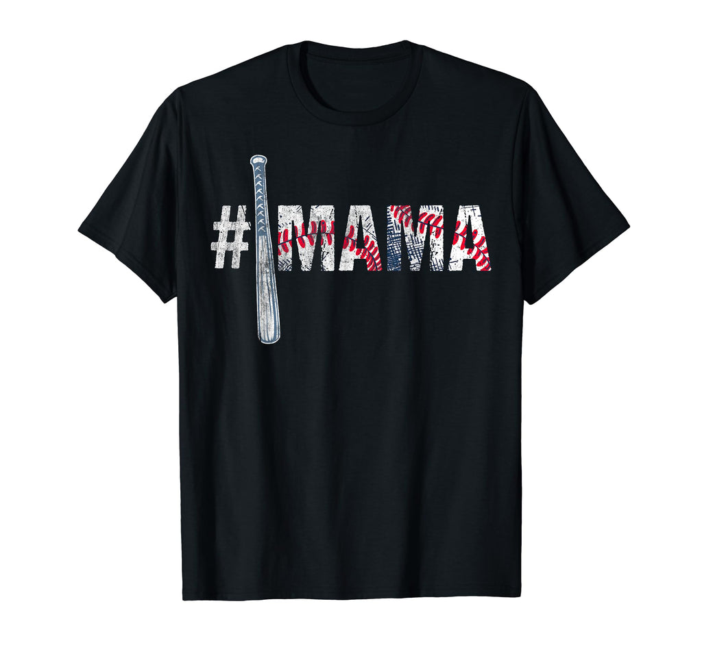 Number One Baseball Mom Mothers Day T-Shirt - Aesthetic Graphic Men Women - T-Shirt, Sweatshirt, Hoodie
