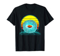 Sunset Bagel T-Shirt - Graphic Print Unisex - T-Shirt, Sweatshirt, Hoodie