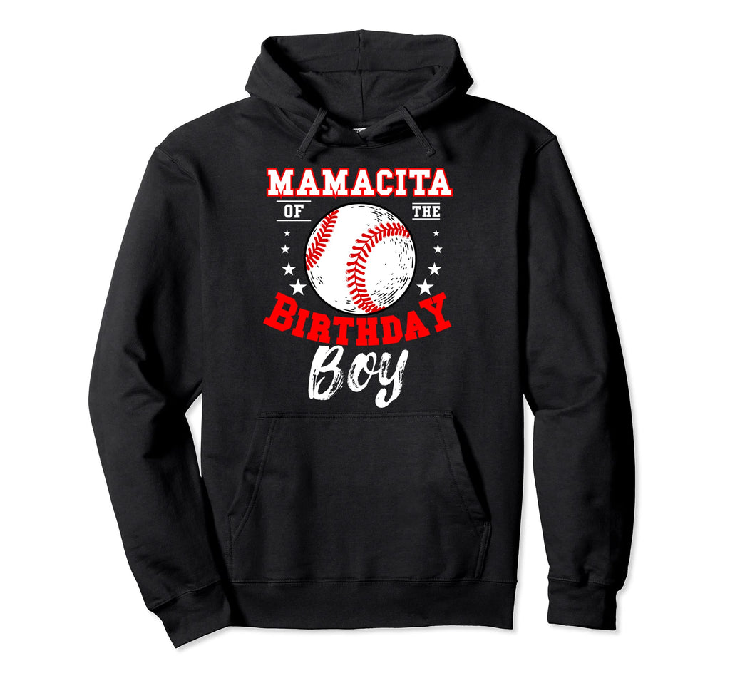Mamacita Birthday Baseball Theme Family Hoodie - Novelty Apparel Unisex - T-Shirt, Sweatshirt, Hoodie