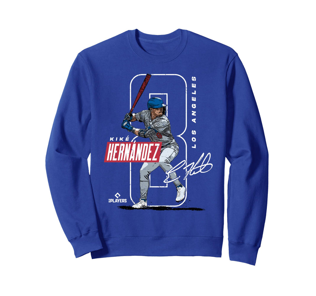 Kike Hernandez Los Angeles D Sweatshirt - Graphic Print for Adults - T-Shirt, Sweatshirt, Hoodie