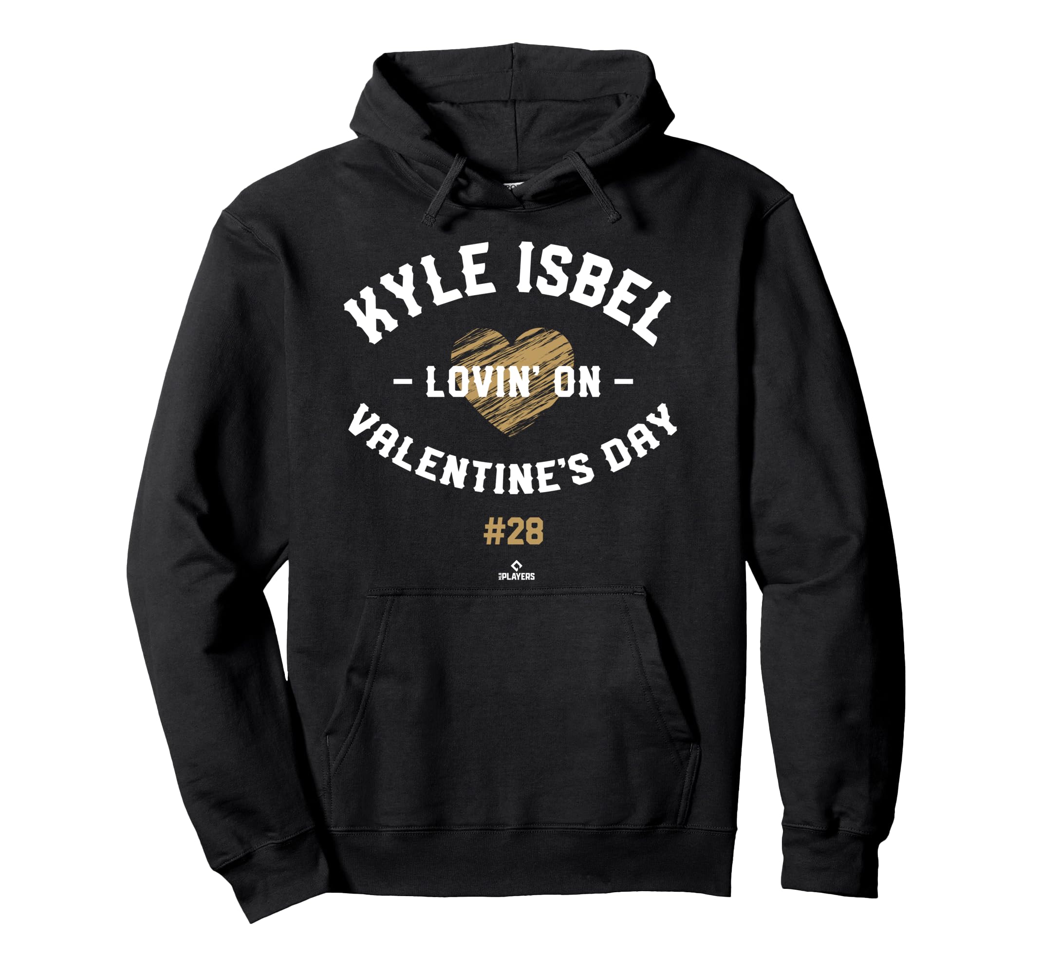 Kyle Isbel Lovin Valentines Day Hoodie - Minimalist Print for Adults - T-Shirt, Sweatshirt, Hoodie