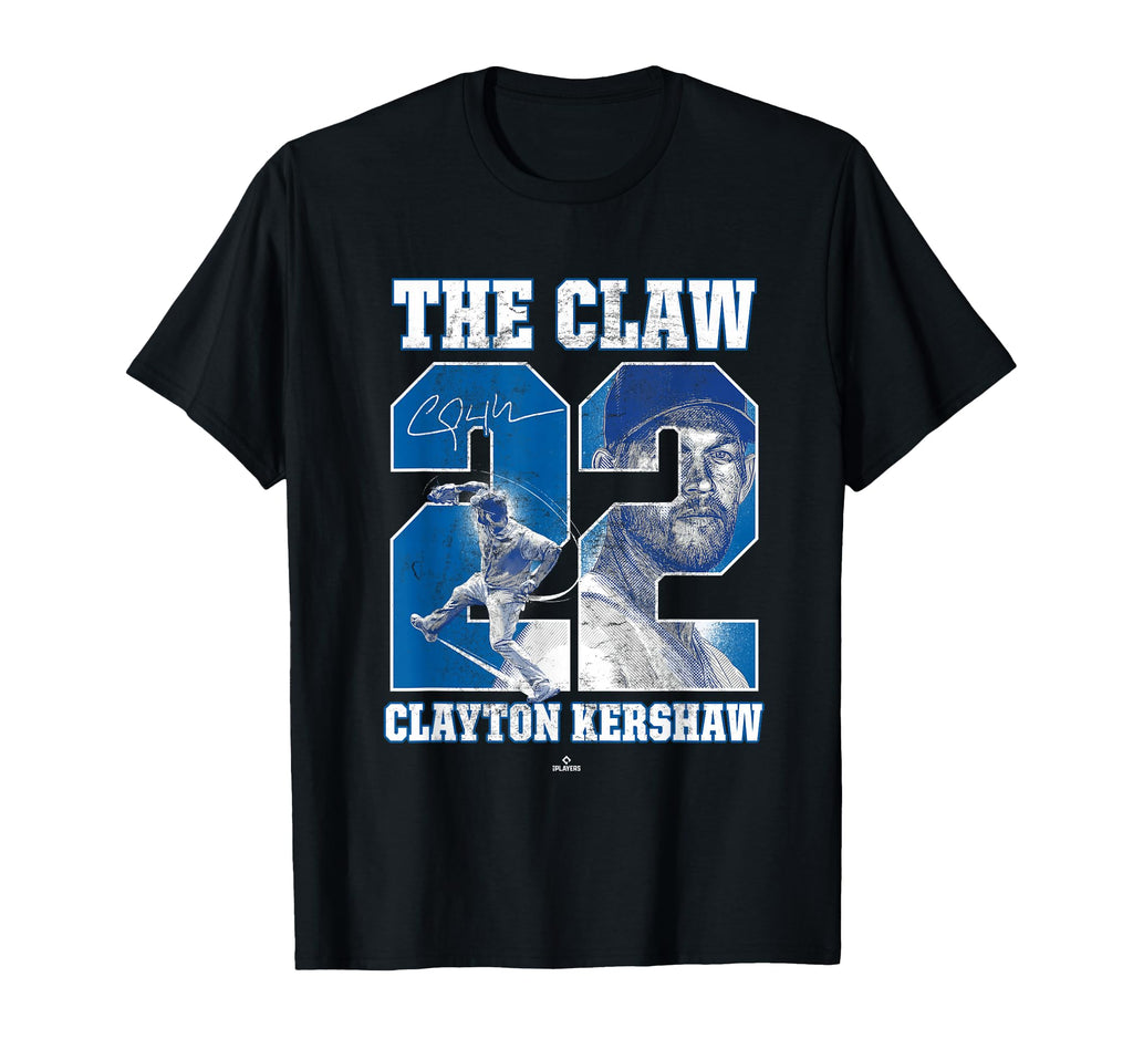 Claw Clayton Kershaw Los Angeles T-Shirt - Fun Novelty Design Unisex - T-Shirt, Sweatshirt, Hoodie