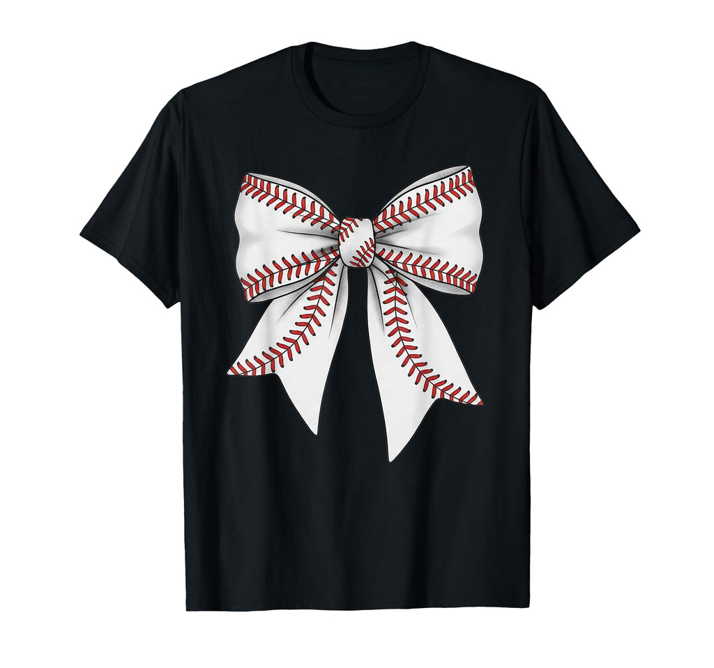 Baseball Coquette Bow Game Day Mama T-Shirt - Aesthetic Graphic for Adults - T-Shirt, Sweatshirt, Hoodie