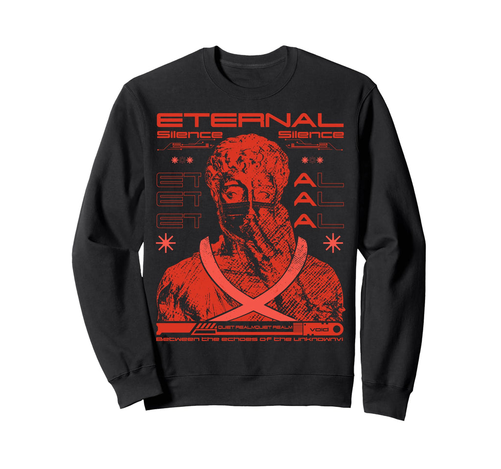 Y2K Eternal Bold Urban Graffiti Sweatshirt - Fun Novelty Design Men Women - T-Shirt, Sweatshirt, Hoodie