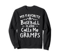 My Favorite Baseball Player Sweatshirt - Aesthetic Graphic for Adults - T-Shirt, Sweatshirt, Hoodie