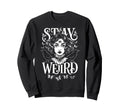 Boho Celestial Stay Weird Witchy Sweatshirt - Novelty Apparel for Adults - T-Shirt, Sweatshirt, Hoodie