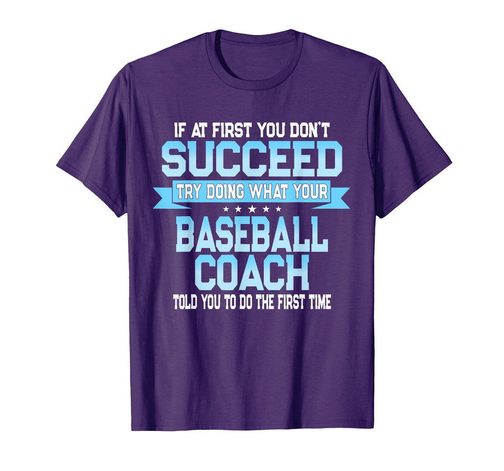 Fun Gift Coach Funny Baseball Sport T-Shirt - Trendy Graphic Unisex - T-Shirt, Sweatshirt, Hoodie