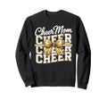 Cheer Mom Mother Bow Cheerleader Sweatshirt - Novelty Apparel for Adults - T-Shirt, Sweatshirt, Hoodie