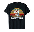 Daddycorn Unicorn Daddy Sunset T-Shirt - Minimalist Print for Adults - T-Shirt, Sweatshirt, Hoodie