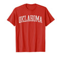 Oklahoma Ok Varsity Athletic T-Shirt - Casual Everyday Wear for Adults - T-Shirt, Sweatshirt, Hoodie