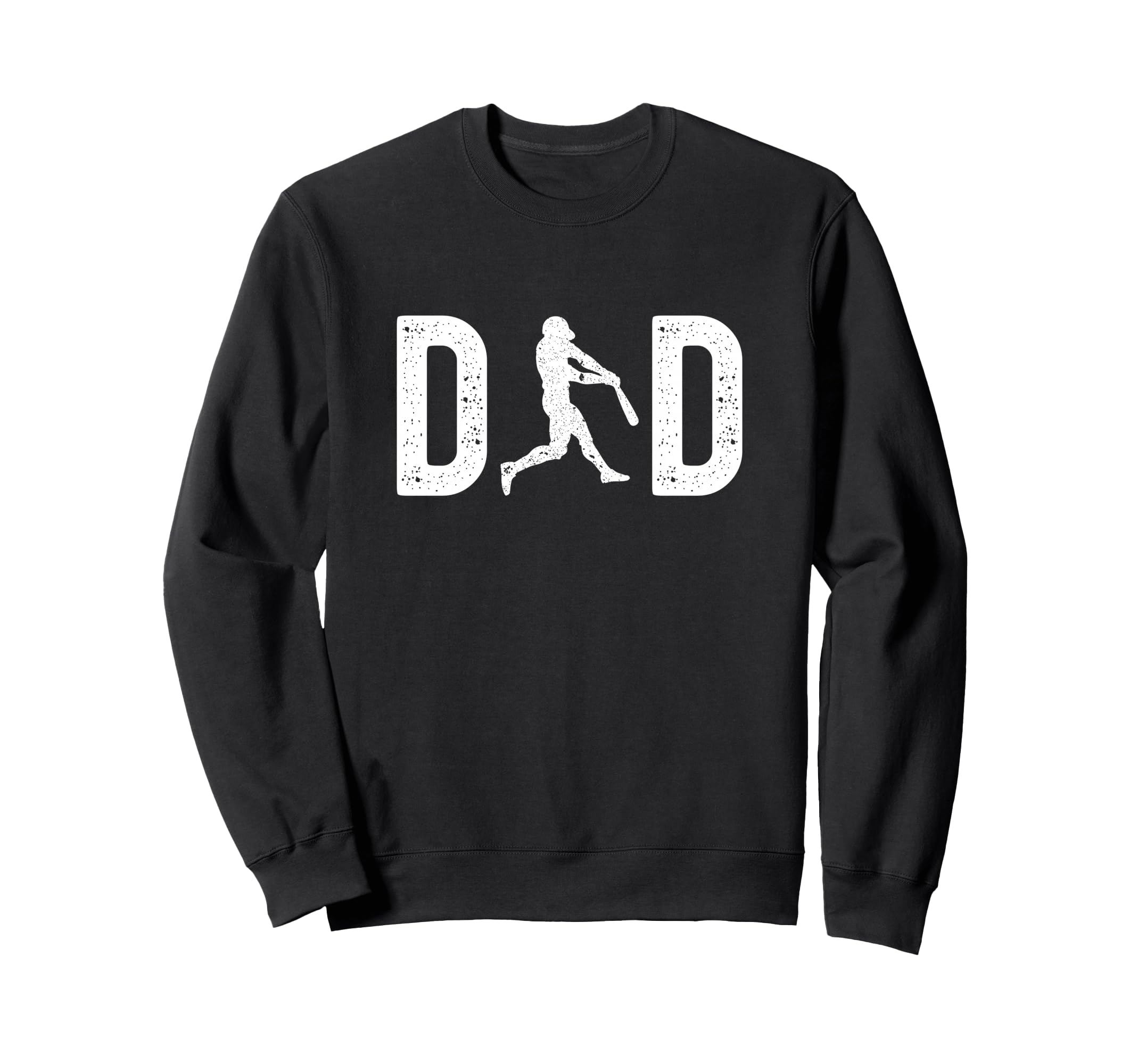 Baseball Dad Daddy Papa Fathers Day Sweatshirt - Unique Graphic for Adults - T-Shirt, Sweatshirt, Hoodie