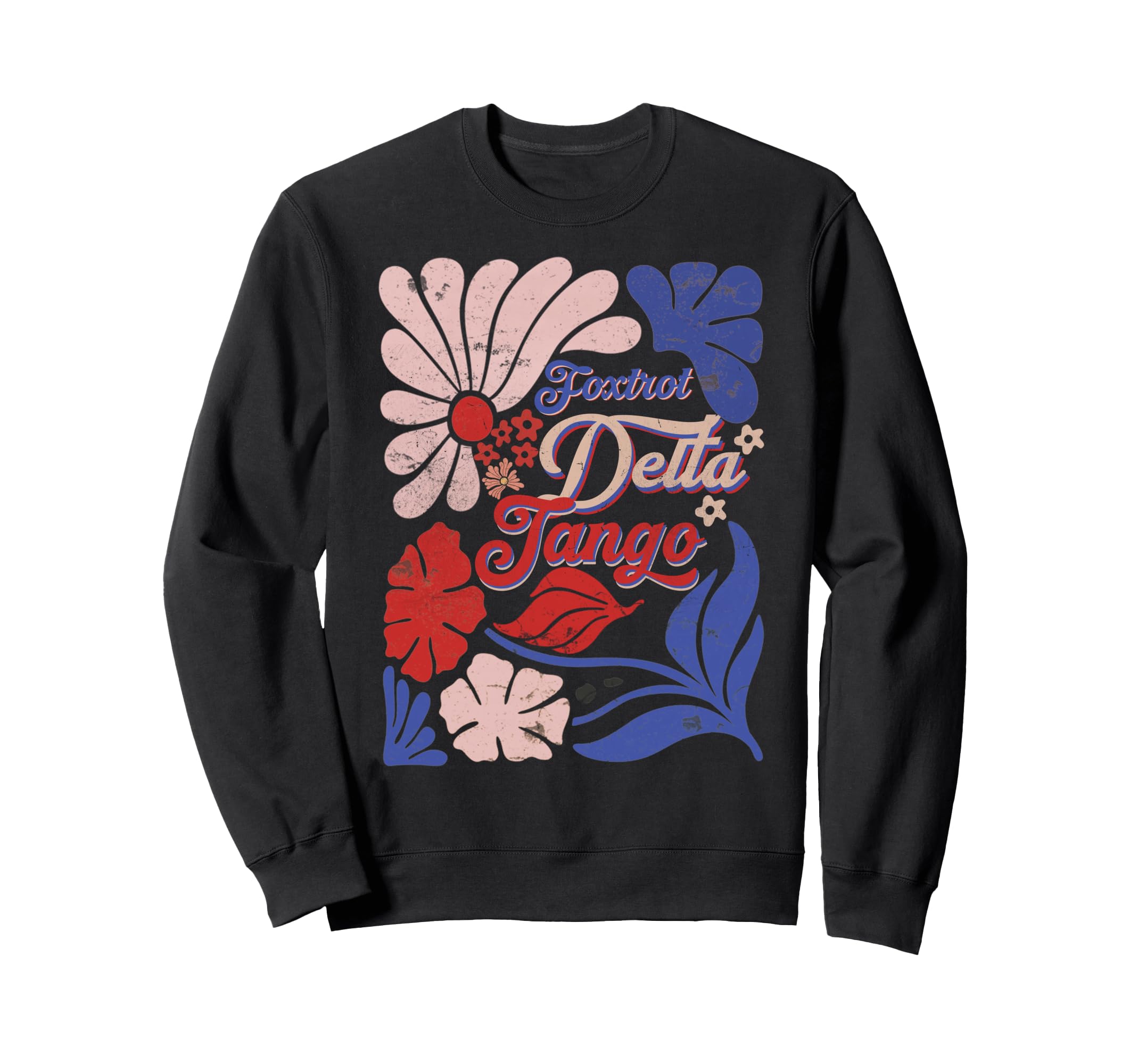 Boho 4Th July Foxtrot Delta Tango Sweatshirt - Custom Art Print for Adults - T-Shirt, Sweatshirt, Hoodie