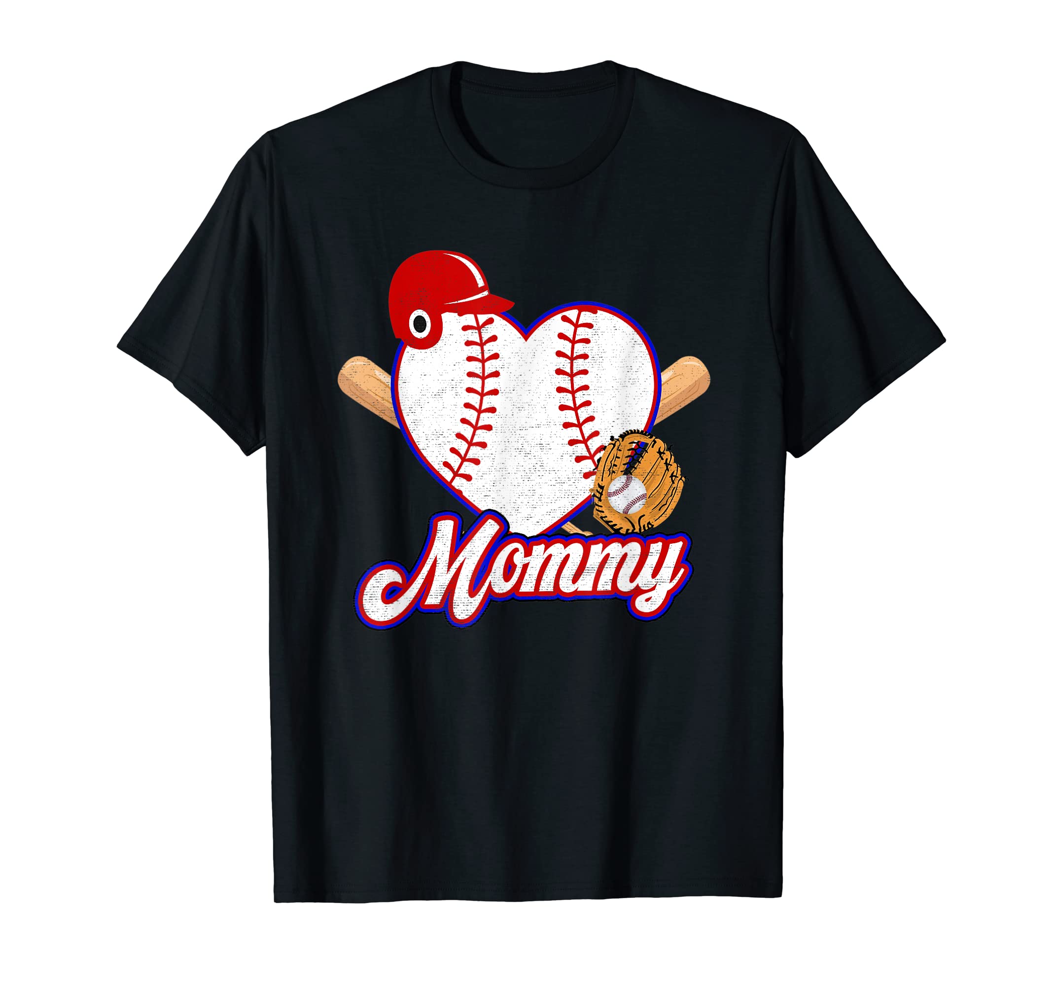 Baseball Mommy Matching Family T-Shirt - Aesthetic Graphic Men Women - T-Shirt, Sweatshirt, Hoodie